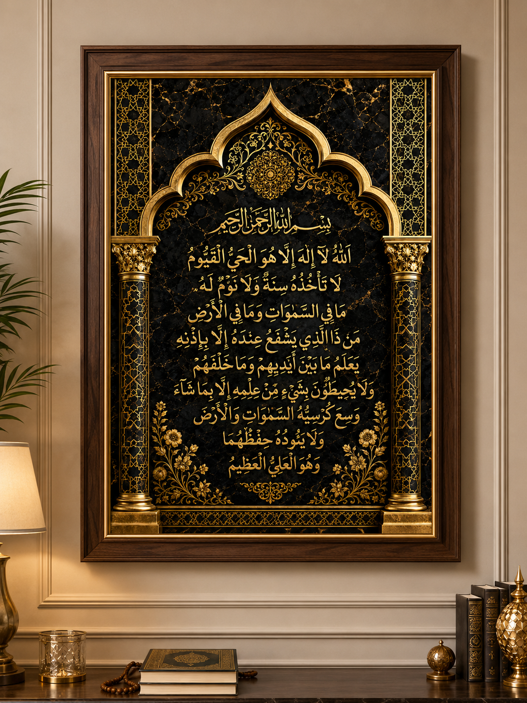 Ayatul Kursi Canvas Print